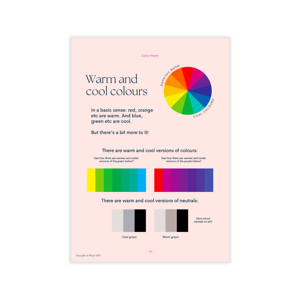 Colour guide for quilters