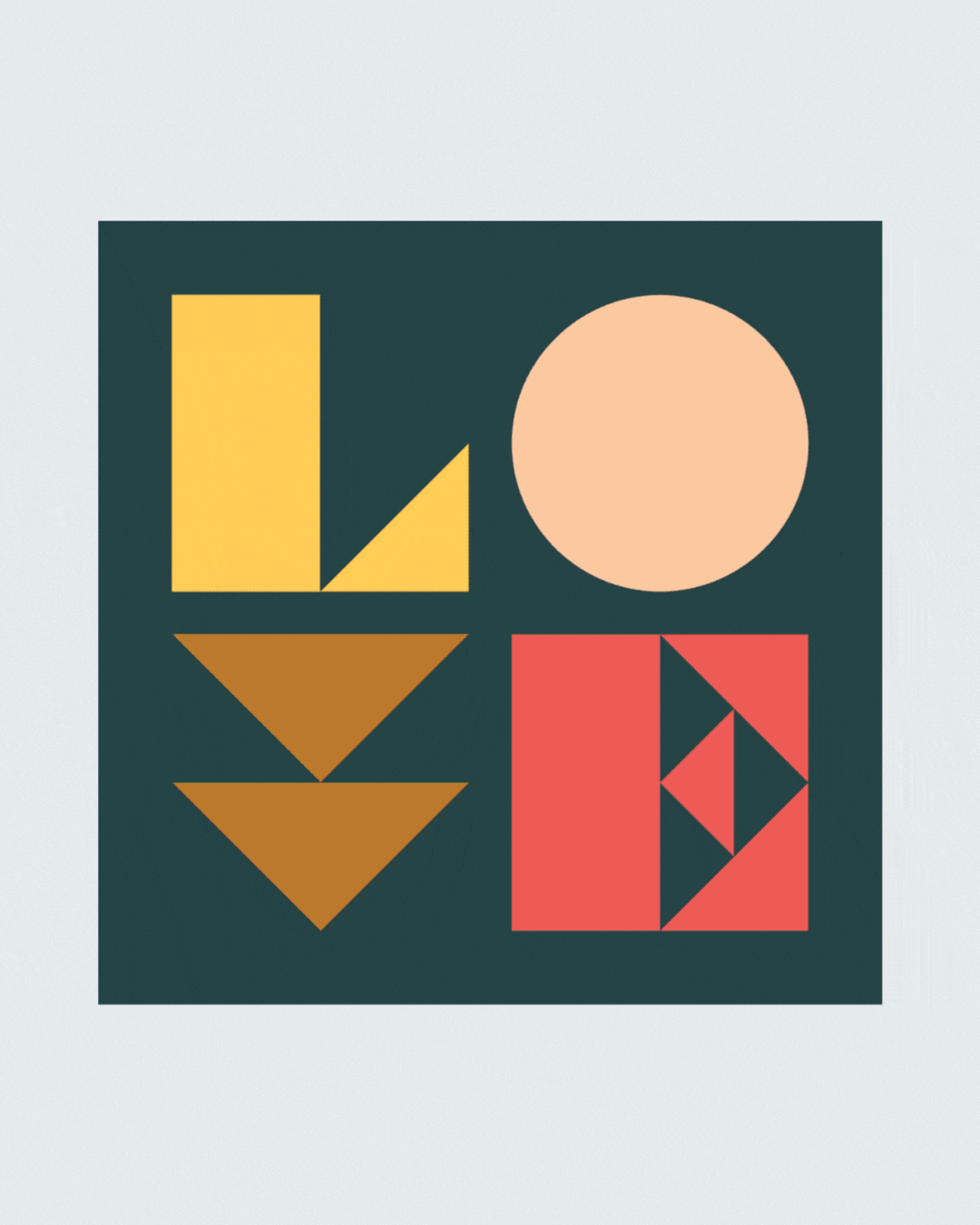 Love Letters quilt mockups