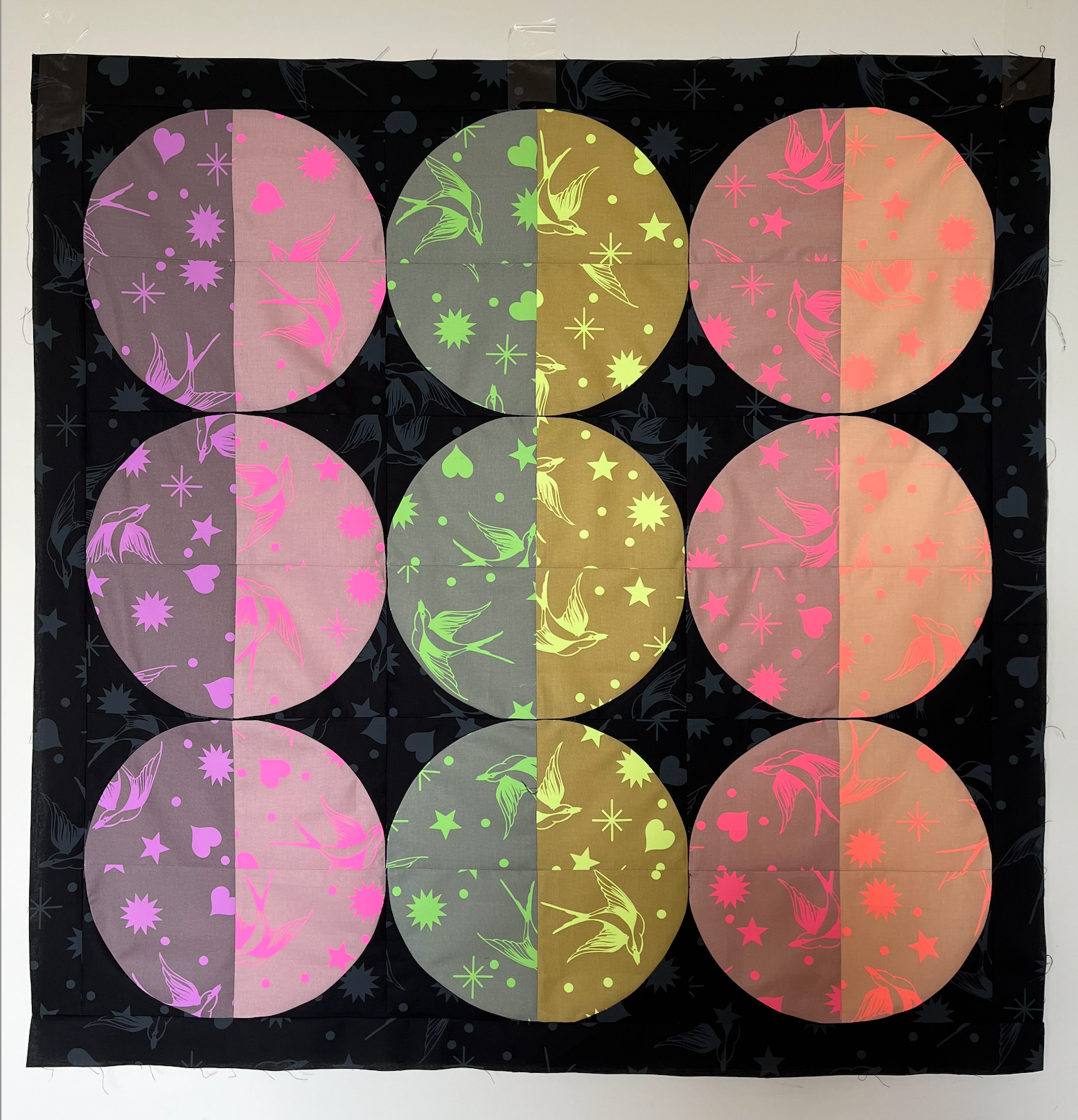 Sequin quilt pattern (PDF)